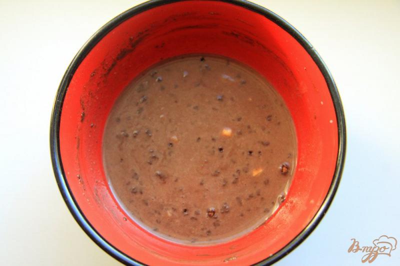 Фото приготовление рецепта: Шоколадная глазурь в микроволновке за 2 минуты шаг №4