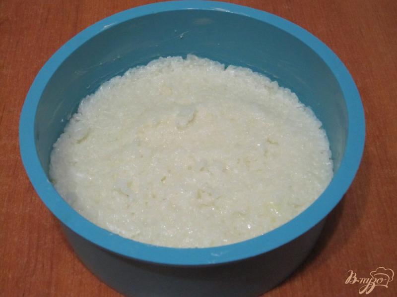 Фото приготовление рецепта: Рисовый пудинг с яблоками шаг №6