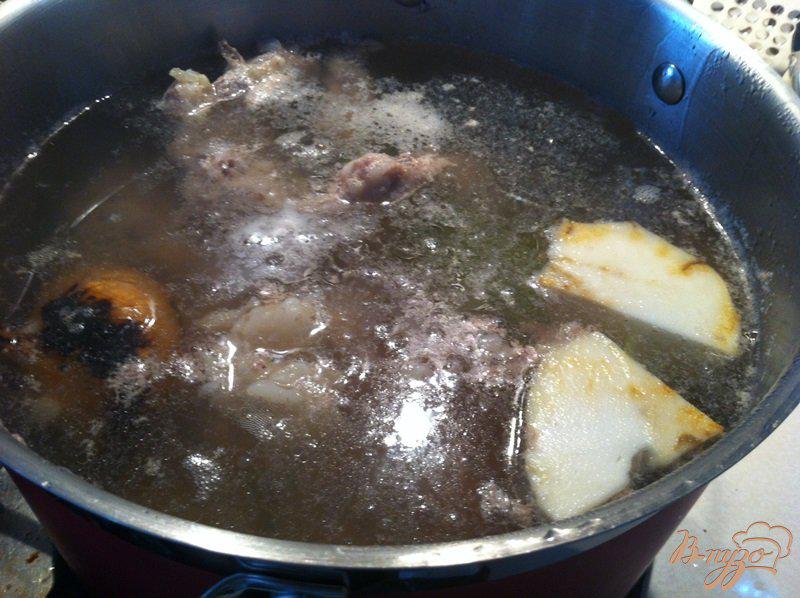 Фото приготовление рецепта: Томатный суп по-польски шаг №1