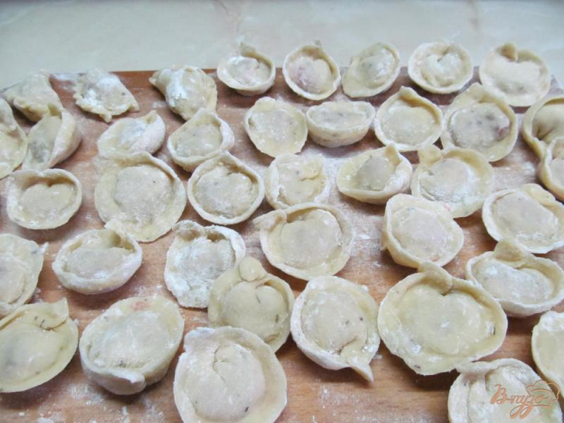 Фото приготовление рецепта: Пельмени на картофельном тесте шаг №5