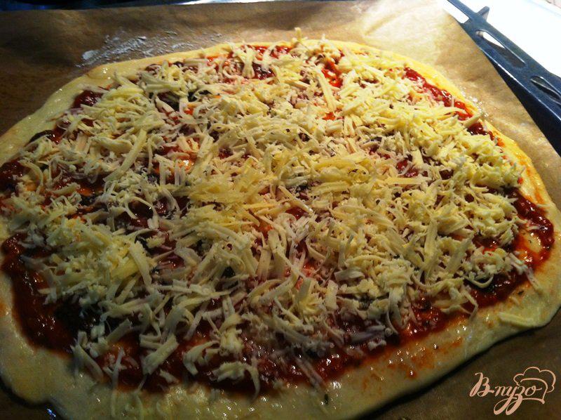 Фото приготовление рецепта: Пицца мясная шаг №2