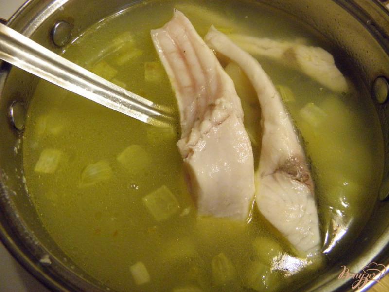 Фото приготовление рецепта: Суп из лосося и толстолобика шаг №5