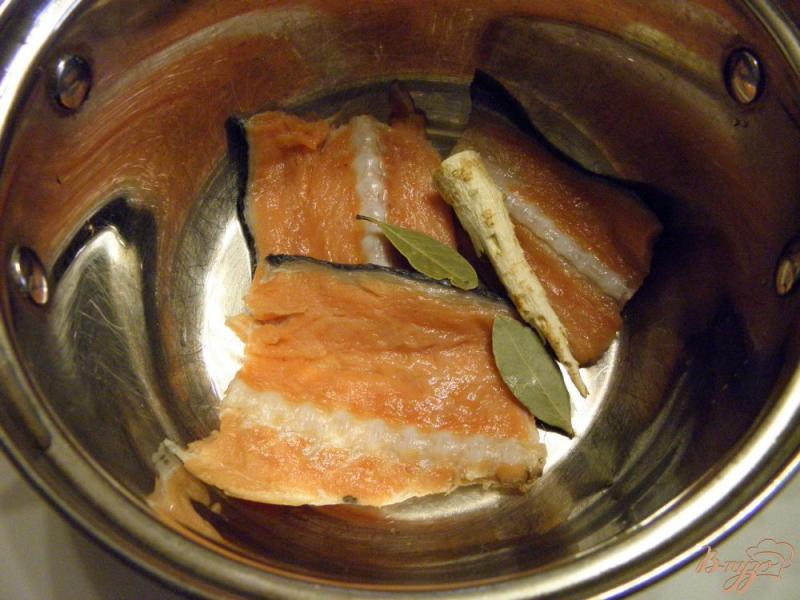 Фото приготовление рецепта: Суп из лосося и толстолобика шаг №2