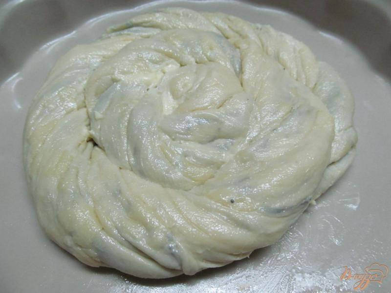 Фото приготовление рецепта: Турецкий хлеб с маком и медом шаг №10