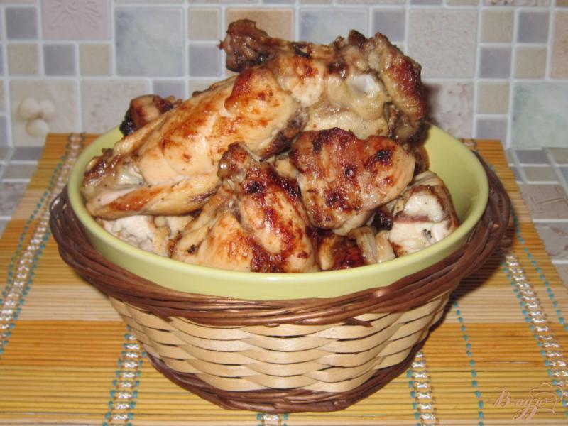 Фото приготовление рецепта: Шашлык из курицы классический шаг №8