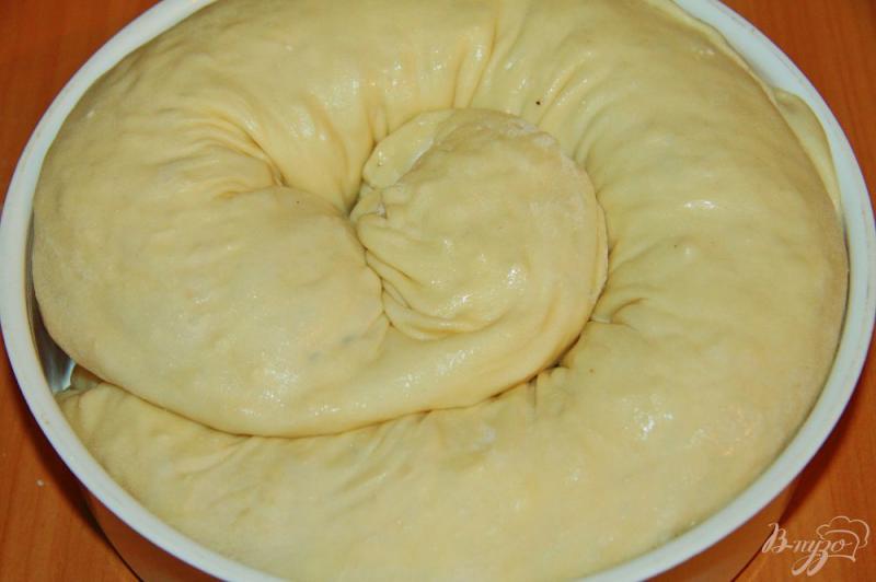 Фото приготовление рецепта: Ханум с картофелем и салом шаг №11