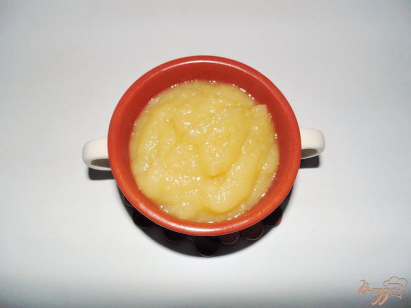 Фото приготовление рецепта: Яблочное пюре с меренгой шаг №5