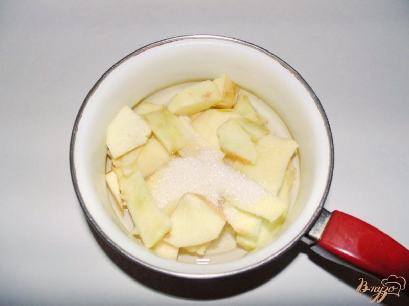 Фото приготовление рецепта: Яблочное пюре с меренгой шаг №2