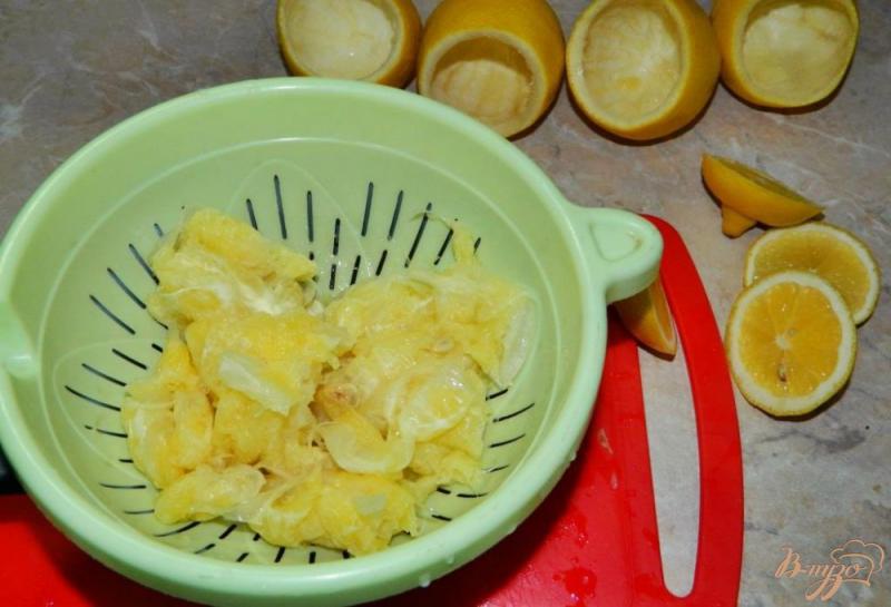 Фото приготовление рецепта: Лимонный пудинг в лимонах шаг №1