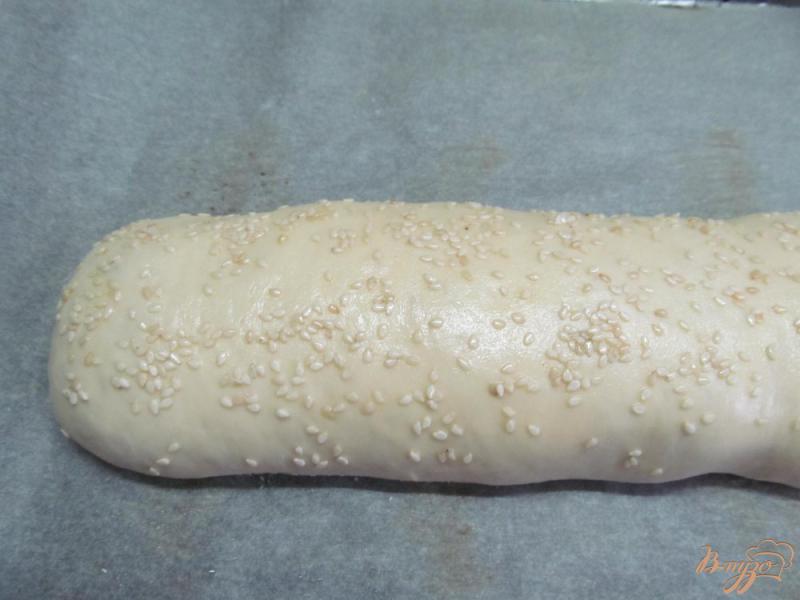 Фото приготовление рецепта: Пирог с мясом и грибами шаг №10
