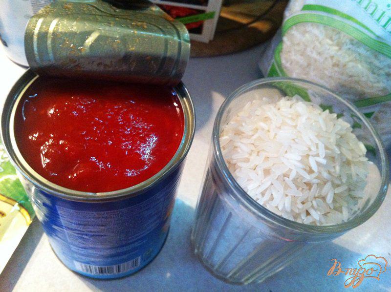 Фото приготовление рецепта: Плов из куриного филе и помидор шаг №4