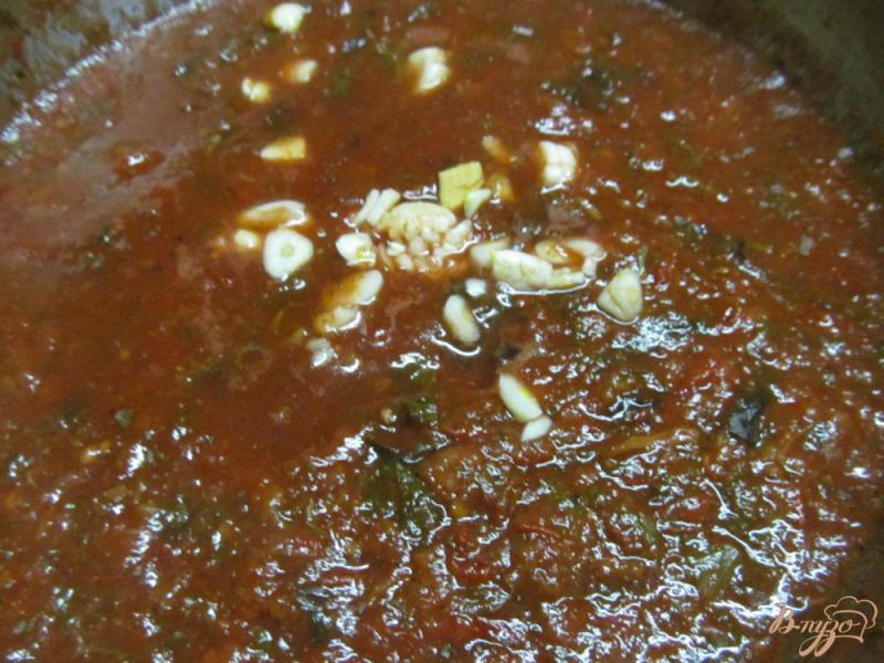 Фото приготовление рецепта: Томатный соус «Сацебели» шаг №7