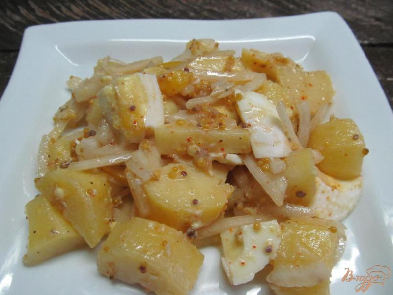 Фото приготовление рецепта: Турецкий картофельный салат шаг №5