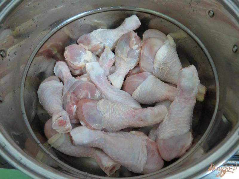 Фото приготовление рецепта: Холодец куриный без желатина шаг №1