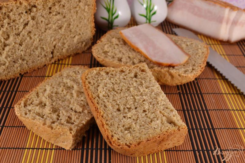 Фото приготовление рецепта: Отрубной хлеб в хлебопечке шаг №5