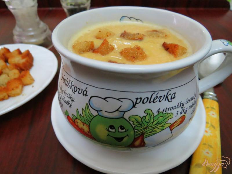 Фото приготовление рецепта: Постный гороховый суп пюре шаг №9