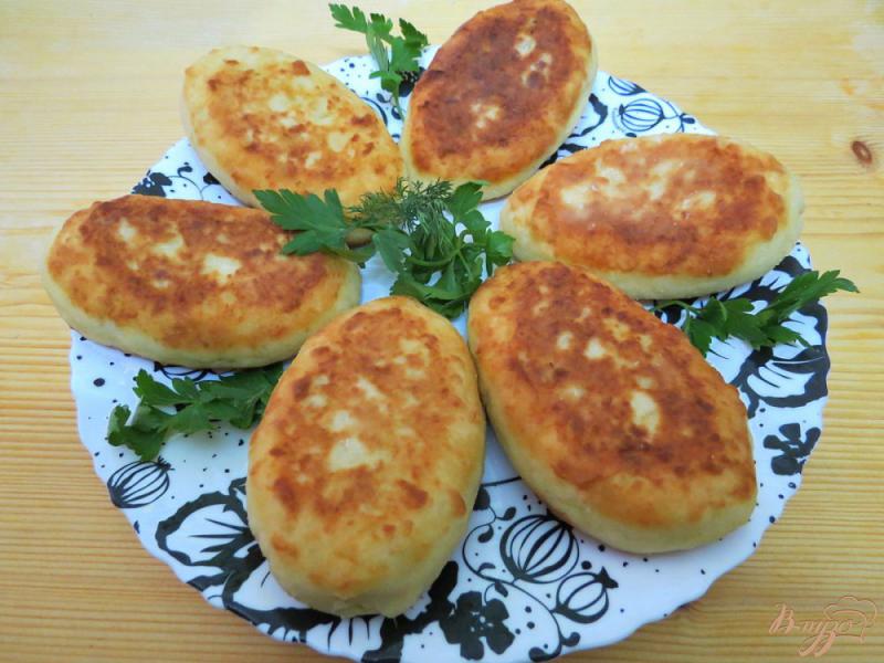 Фото приготовление рецепта: Зразы картофельные с грибами шаг №11