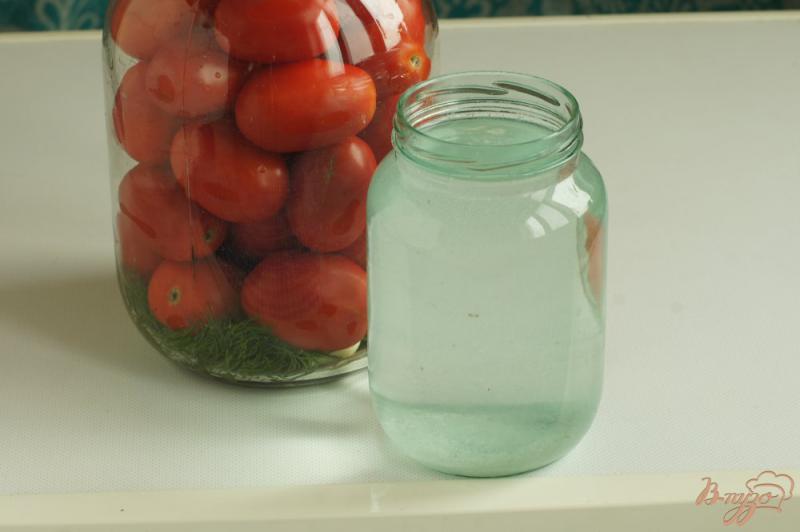 Фото приготовление рецепта: Соленые помидоры шаг №4