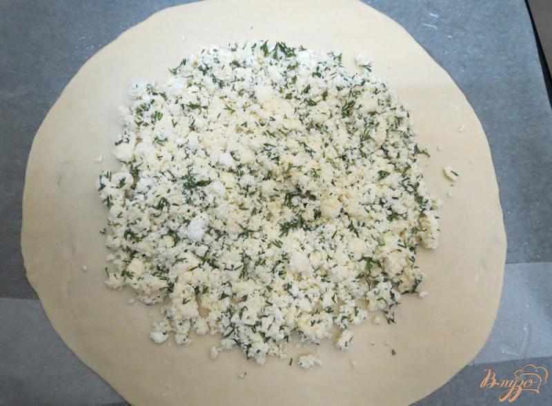 Фото приготовление рецепта: Осетинские пироги шаг №8