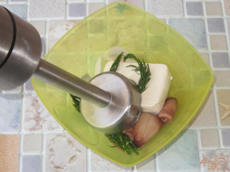 Фото приготовление рецепта: Канапе с молоками соленой сельди шаг №2