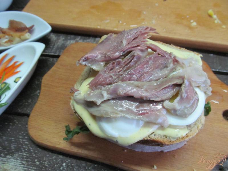 Фото приготовление рецепта: Клаб-сэндвич - шаг №9