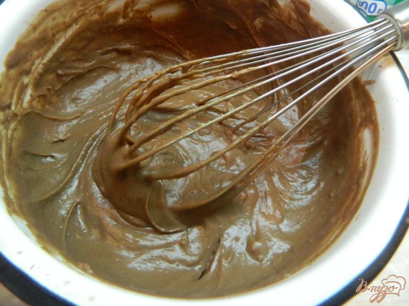 Фото приготовление рецепта: Шоколадный крем шаг №4
