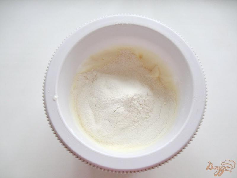 Фото приготовление рецепта: Мраморный бисквит в мультиварке шаг №3