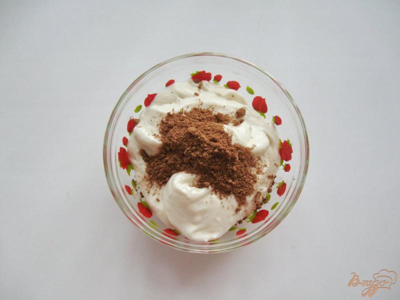 Фото приготовление рецепта: Мраморный бисквит в мультиварке шаг №5