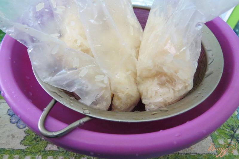 Фото приготовление рецепта: Рис с куриными желудками шаг №5