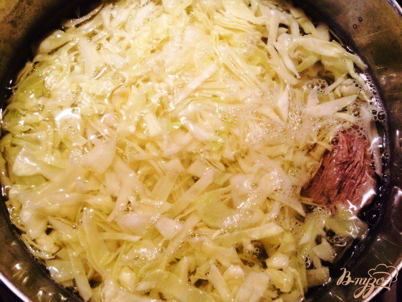 Фото приготовление рецепта: Щи из свежей капусты  с телятиной для деток шаг №1