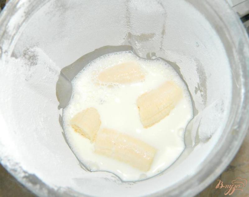 Фото приготовление рецепта: Апельсиновый молочный коктейль шаг №2