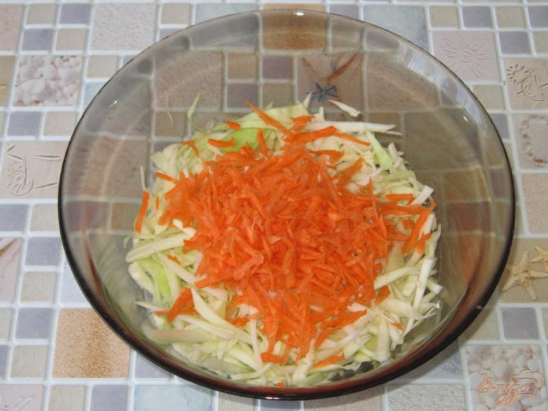 Фото приготовление рецепта: Салат овощной с редькой шаг №2