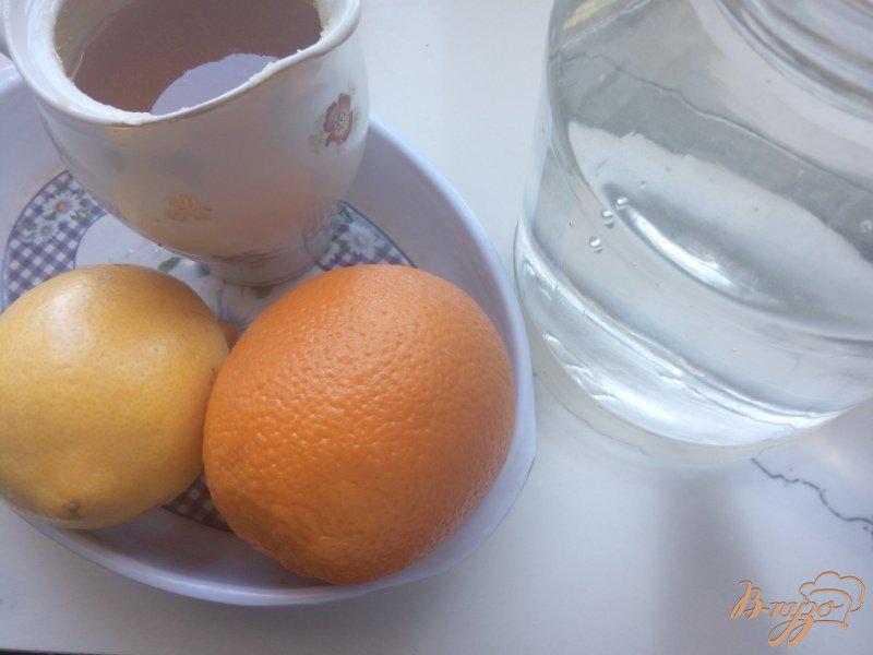 Фото приготовление рецепта: Лимонад с апельсином и мёдом шаг №1