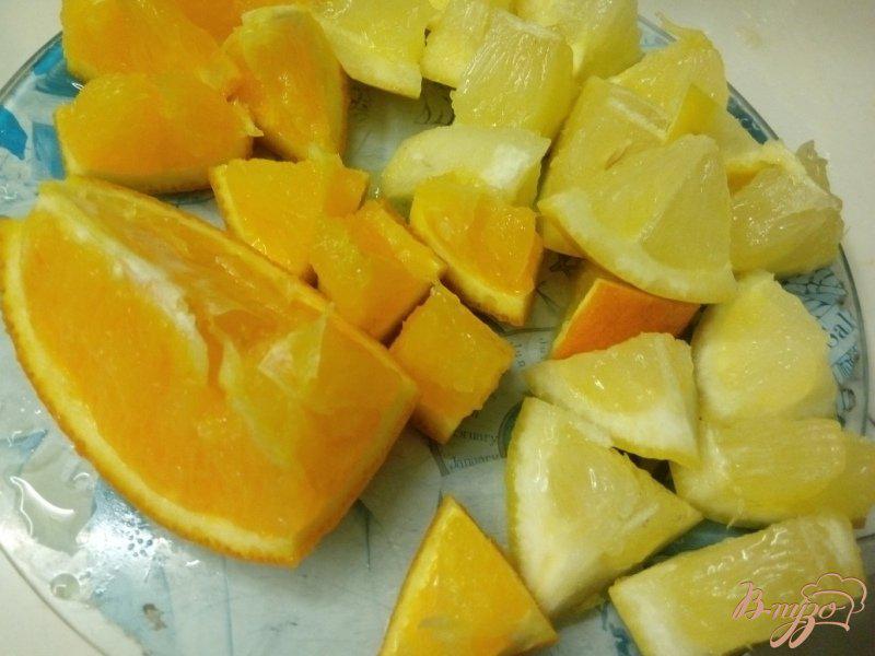 Фото приготовление рецепта: Лимонад с апельсином и мёдом шаг №3