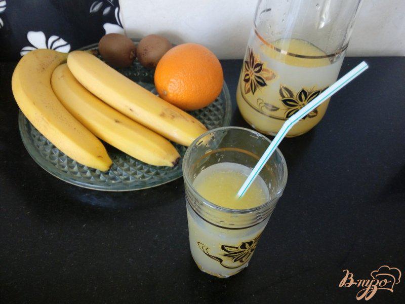 Фото приготовление рецепта: Лимонад с апельсином и мёдом шаг №6
