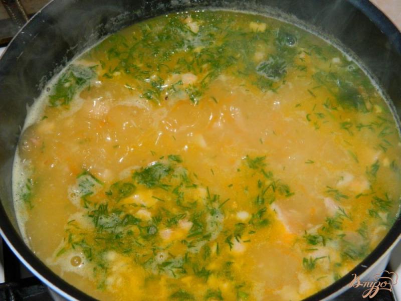 Фото приготовление рецепта: Суп из тушенки с булгуром шаг №6