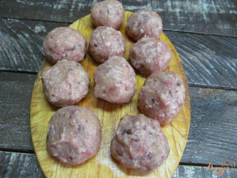 Фото приготовление рецепта: Мясные шарики по-кавказски шаг №3