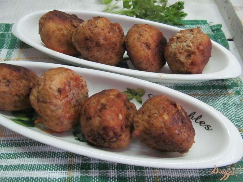 Фото приготовление рецепта: Мясные шарики по-кавказски шаг №5