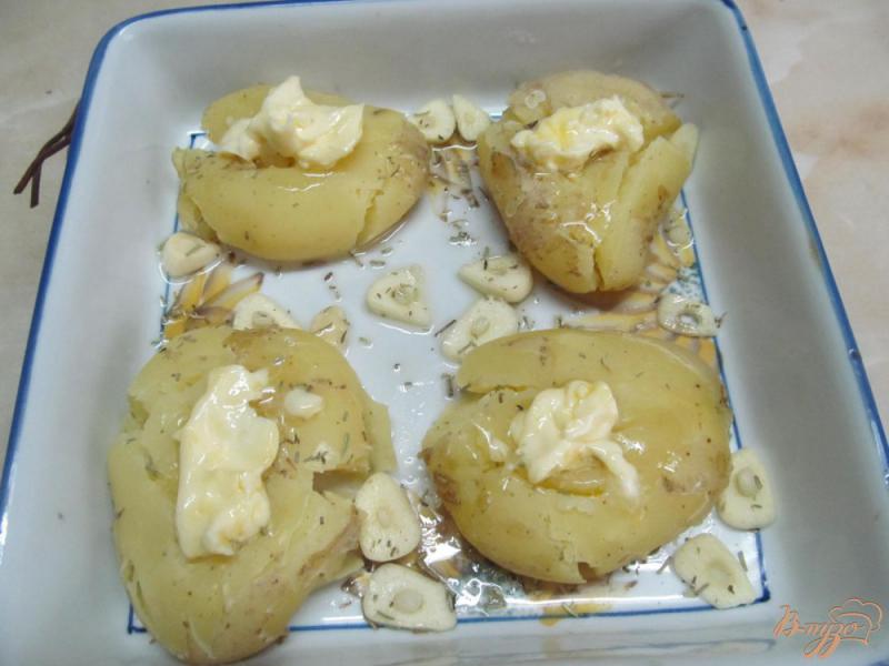 Фото приготовление рецепта: Запеченный картофель по-португальски шаг №3