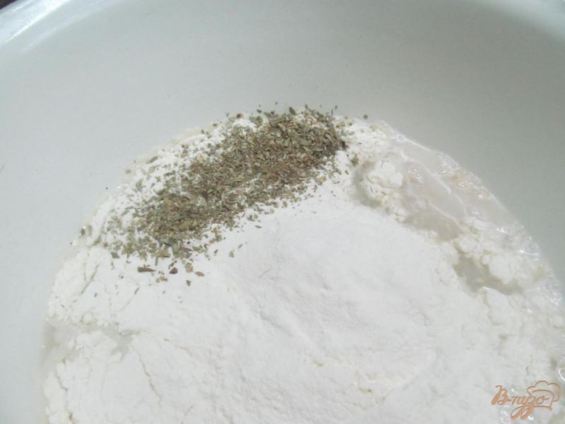 Фото приготовление рецепта: Фокачча с сыром тофу шаг №2