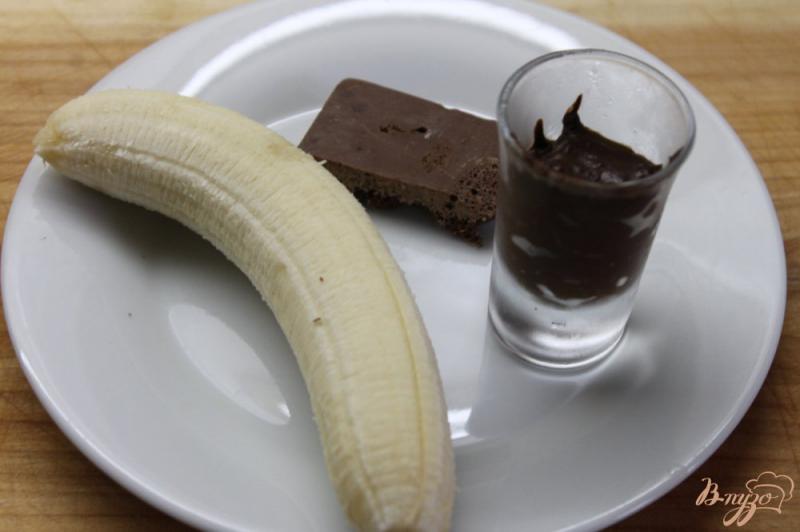 Фото приготовление рецепта: Шоколадно - банановое мороженое шаг №1