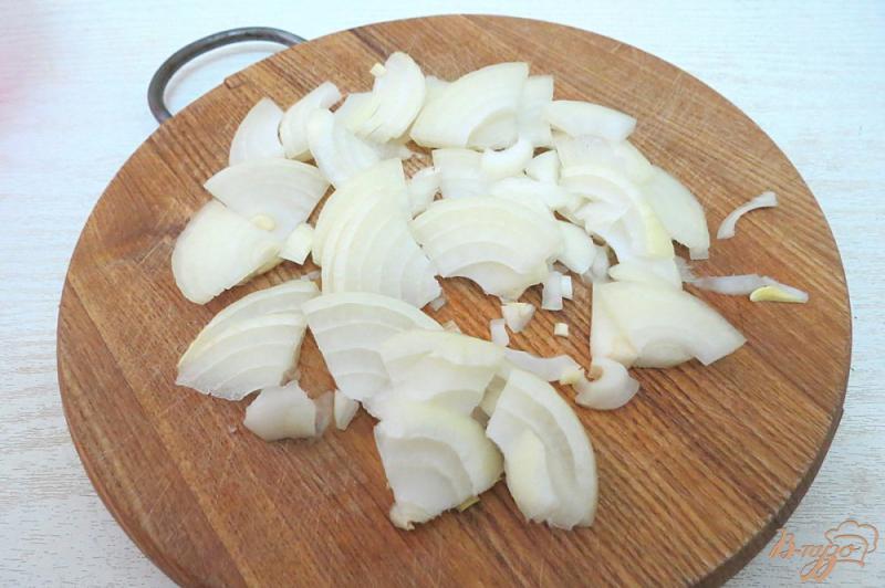 Фото приготовление рецепта: Фасоль в томате в духовке шаг №3