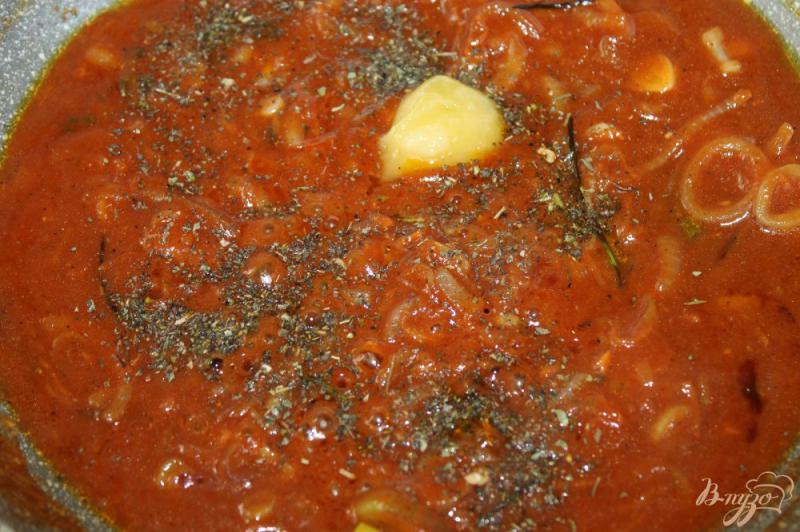 Фото приготовление рецепта: Соус для пиццы с овощами и медом шаг №4