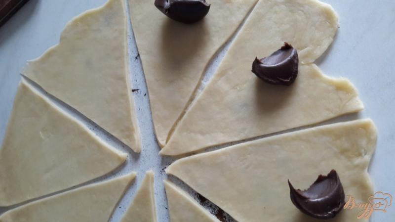 Фото приготовление рецепта: Печенье- рогалики с разными начинками шаг №2
