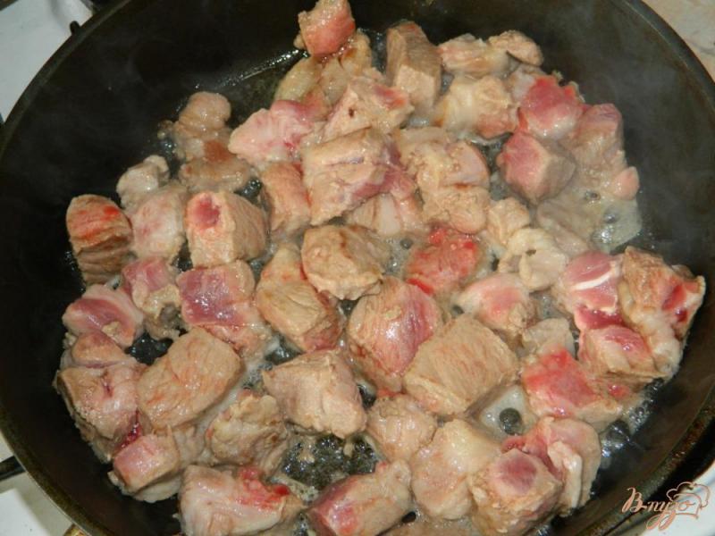 Фото приготовление рецепта: Гуляш из свинины с красным  вином шаг №1