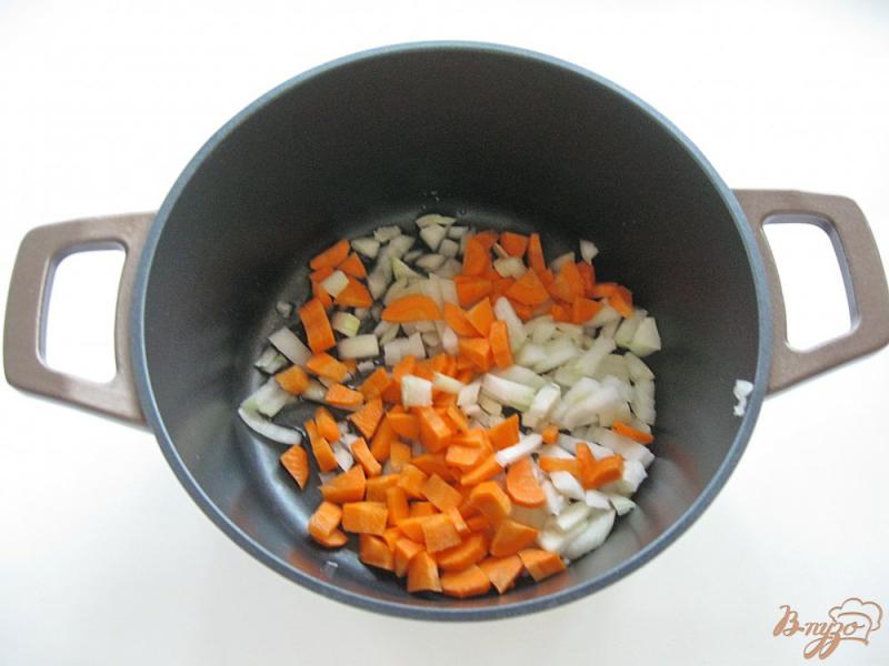 Фото приготовление рецепта: Картофель с грибами и фрикадельками шаг №1
