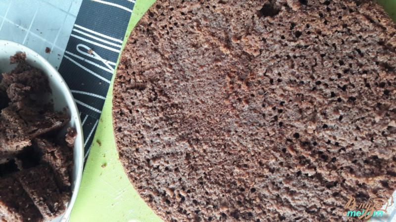 Фото приготовление рецепта: Торт шоколадно-кофейный с черносливом шаг №5
