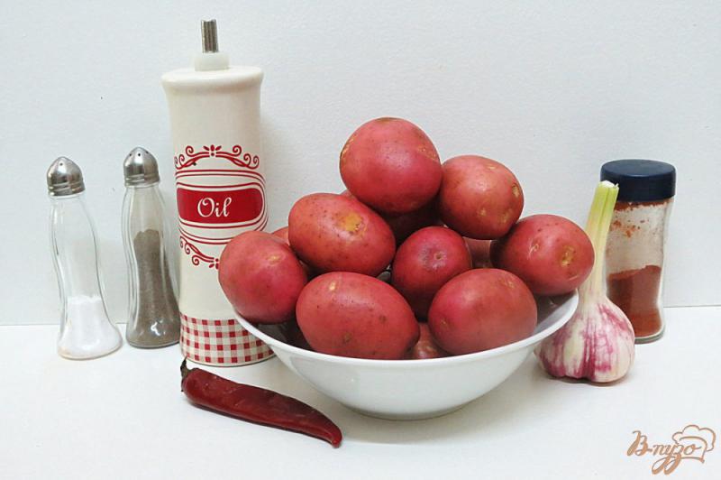 Фото приготовление рецепта: Картофель по деревенски, в рукаве в духовке шаг №1