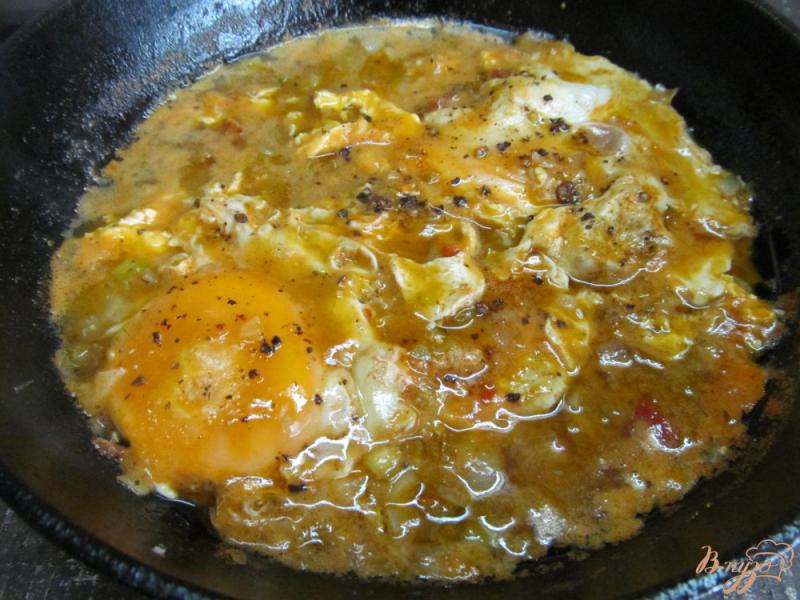 Фото приготовление рецепта: Чирбули - грузинская яичница шаг №5