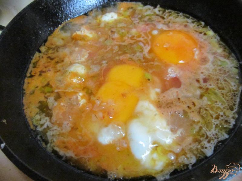 Фото приготовление рецепта: Чирбули - грузинская яичница шаг №4